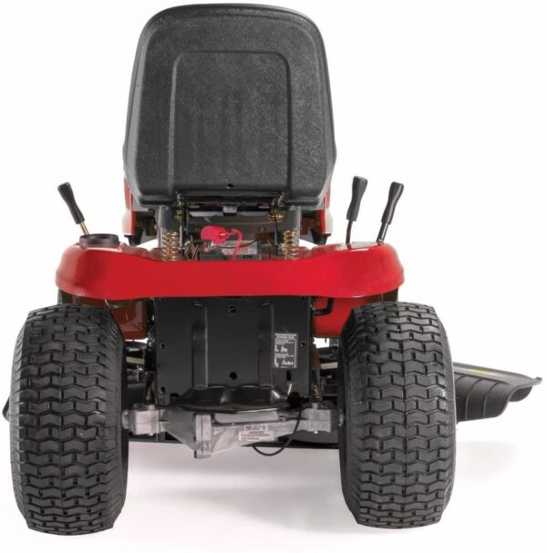 Troy-Bilt Horse 42′′ Hydrostatic Lawn Riding Mower, 579cc Engine, High Back Seat, 2-Year Warranty - Image 6