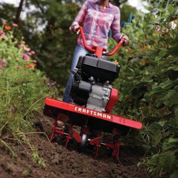 Scratch And Dent Craftsman Front Tine Garden Tiller - Image 8