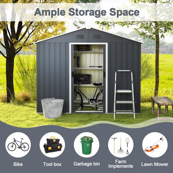 Outdoor Storage Shed with Floor - Image 4