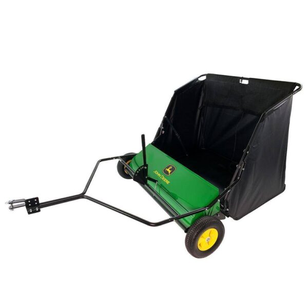 John Deere 42′′ Tow-Behind Lawn Sweeper, 24 cu. ft. Capacity, Adjustable Brushes - Image 4