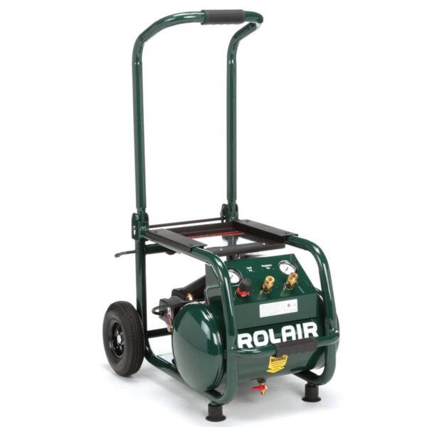 VT25BIG 5.3 Gallon Electric Wheeled Portable Compressor for tires & tools - Image 4