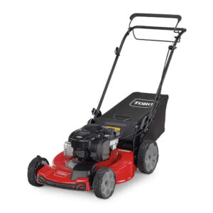 22 in. Recycler Briggs & Stratton High Wheel FWD Gas Walk Behind Self Propelled Lawn Mower with Super Bagger