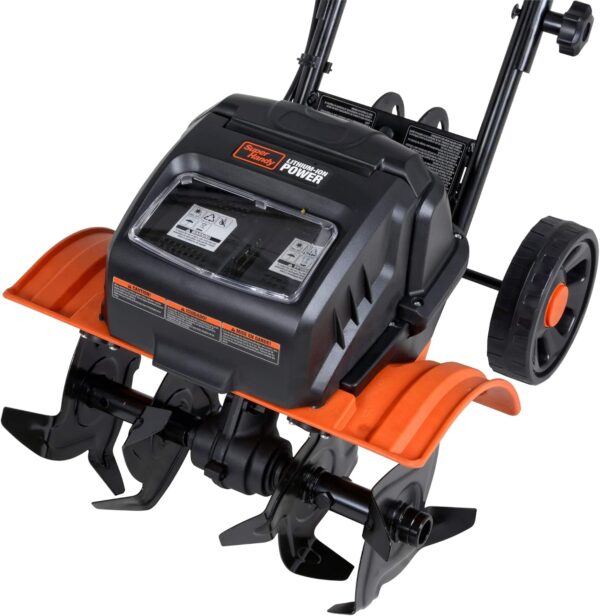 7HP 209cc Engine, Adjustable Tilling Width & Depth, Heavy-Duty Steel Tines for Garden Soil Prep, Landscaping & Weed Removal (Rear Tine Tiller) - Image 6