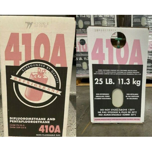 25 lb R410A 410a refrigerant new factory sealed. - Image 5