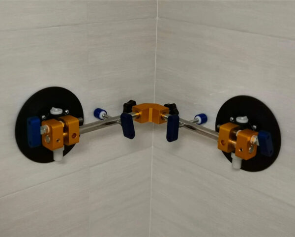 Angle 90 Degree Countertop Seam Setter with 6" Suction Cup for Seam Joining & Leveling/Professional Countertop, granite . Stone, Marble Slab Installation. (2 PACK) (6" seam setter) - Image 6
