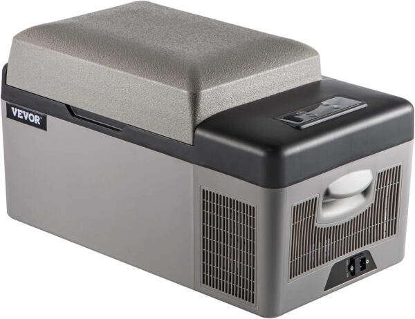 12 Volt Car Refrigerator Fridge, 45 L Single Zone Portable Freezer with Built-in Light, 12/24V DC and 100-240V AC Compressor Cooler for Outdoor, Camping, RV - Image 8