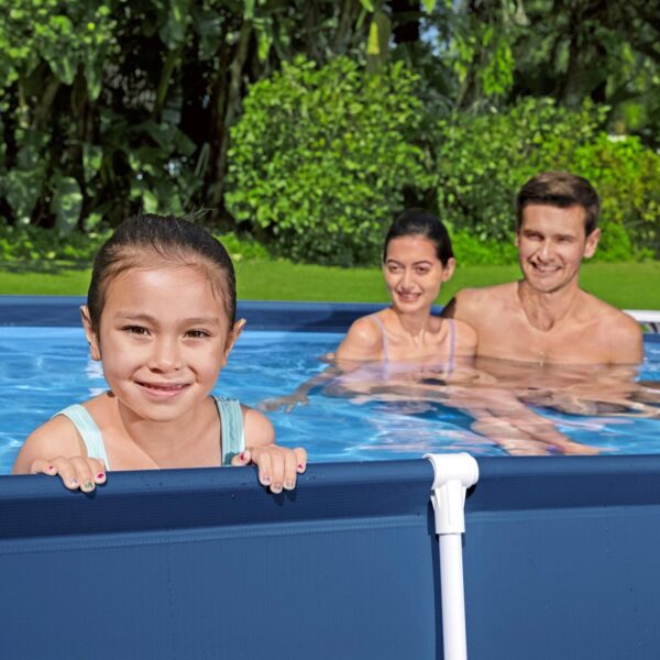 8.5'x67"x24" Rectangular Above Ground Outdoor Swimming Pool - Image 12