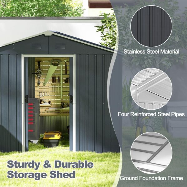 Outdoor Storage Shed with Floor - Image 5