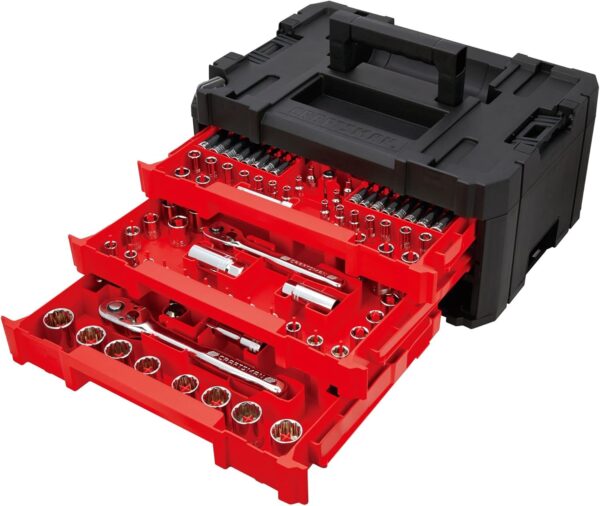 262-Piece Mechanic Tool Set, Master Socket Set with 3-Drawer VERSASTACK Tool Box, SAE/Metric Set (CMMT45309) - Image 11