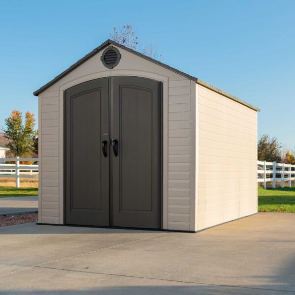 Lifetime 8 Ft. x 10 Ft. Outdoor Storage Shed - Image 11