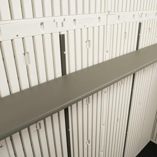 Side Entry 15 ft. W x 8 ft. D Plastic Storage Shed - Image 17