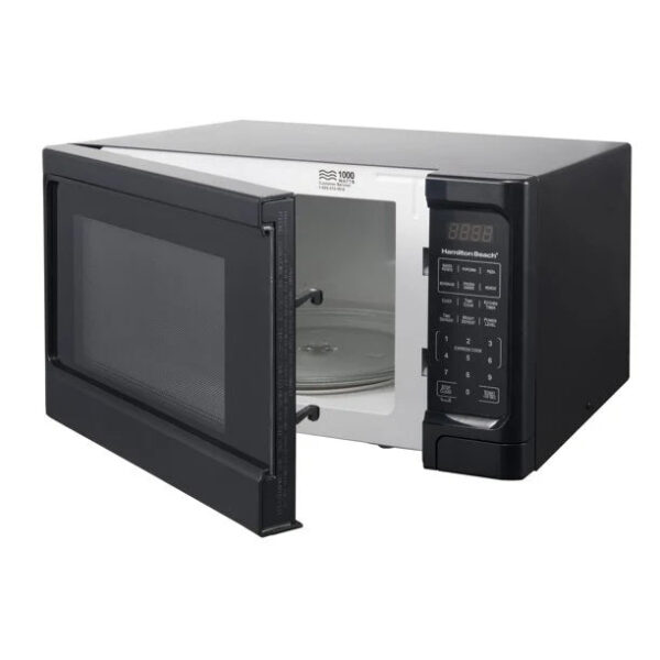 1.1 Cu. Ft. Sleek Black Digital Microwave - Effortless Touchpad Controls - Image 5