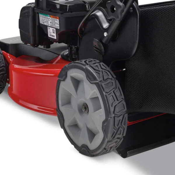 22 in. Recycler Briggs & Stratton High Wheel FWD Gas Walk Behind Self Propelled Lawn Mower with Super Bagger - Image 5