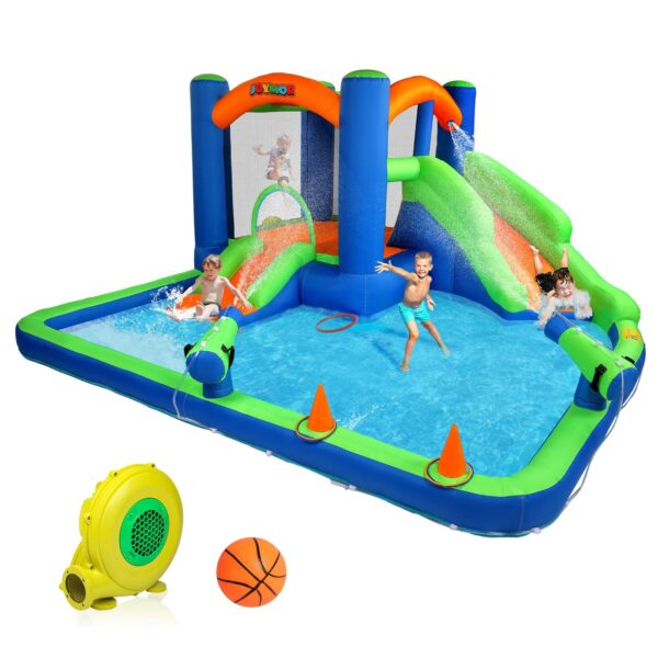 Backyard Inflatable Water Slide Bounce House - Image 8