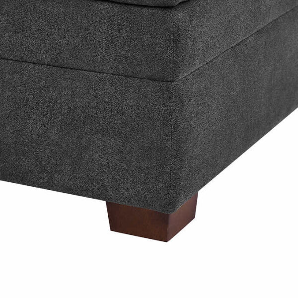 Thomasville Tisdale Fabric Sectional with Storage Ottoman - Image 9
