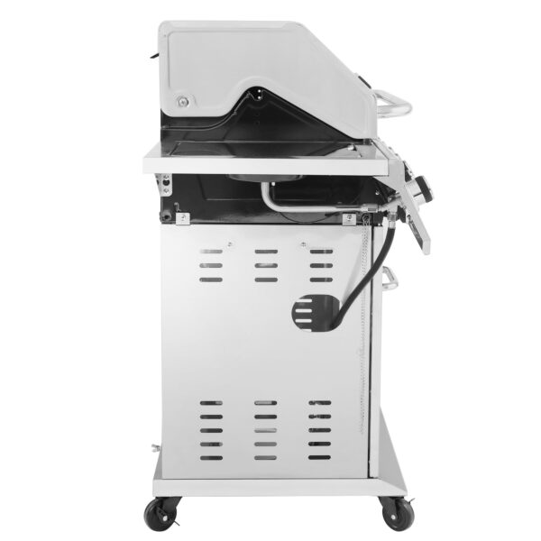 Royal Gourmet GA6402S Stainless Steel Gas Grill, Premier 6-Burner Propane Grill with Sear Burner and Side Burner, 74,000 BTU, Cabinet Style, Outdoor BBQ Party Grill, Silver - Image 5