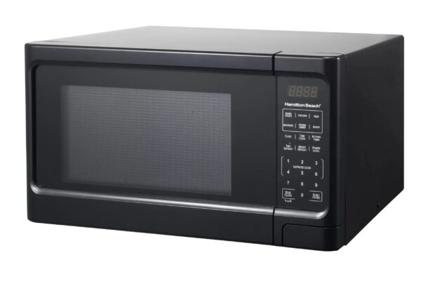 1.1 Cu. Ft. Sleek Black Digital Microwave - Effortless Touchpad Controls - Image 6