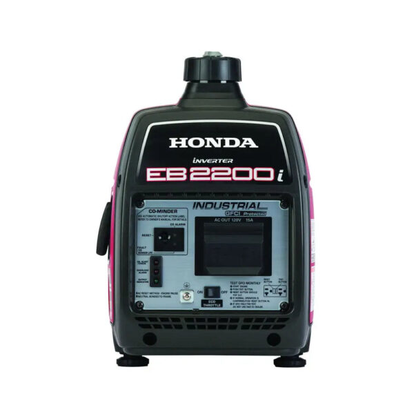 Honda Industrial Generator Gas 121cc 2200W with CO Minder EB2200ITAN from Honda - Image 4