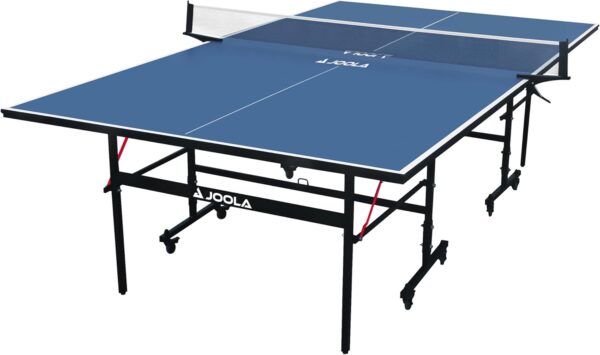 JOOLA Inside Professional MDF Indoor Ping Pong Table with Quick Clamp Table Tennis Net and Post Set - 10 Minute Easy Assembly - Tournament Quality - Foldable with Single Player Playback Mode - Image 15