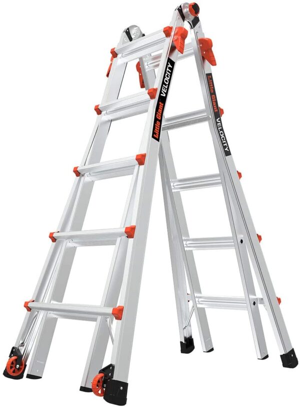 22-Foot Velocity Multi-Use Ladder, 300-Pound Duty Rating, 15422-001 - Image 3