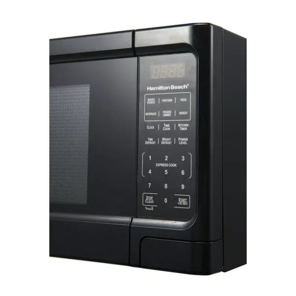 1.1 Cu. Ft. Sleek Black Digital Microwave - Effortless Touchpad Controls - Image 4