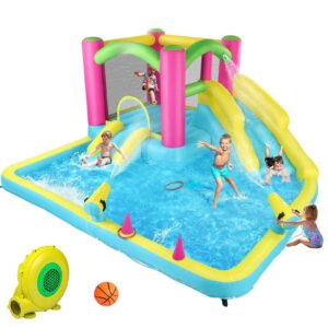 Backyard Inflatable Water Slide Bounce House