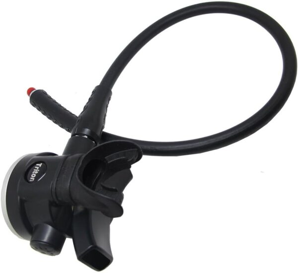 Yoke Regulator & Octopus Combo for Scuba Diving | High-Performance Over-Balanced Regulator, Silicone Mouthpiece, 27" Hose, Large Purge Button, 36" Yellow Octopus Hose - Image 3