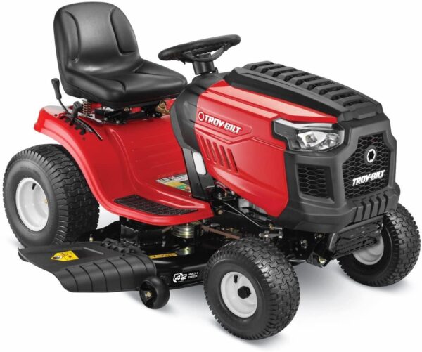 Troy-Bilt Horse 42′′ Hydrostatic Lawn Riding Mower, 579cc Engine, High Back Seat, 2-Year Warranty - Image 2