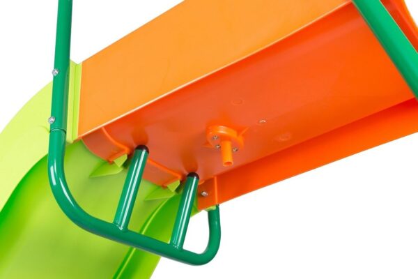 Outdoor Playground Slide, Big Backyard Freestanding Plastic Slide, 10 ft Outdoor Swing Set Slide for Kids Ages 4-8 - Image 3