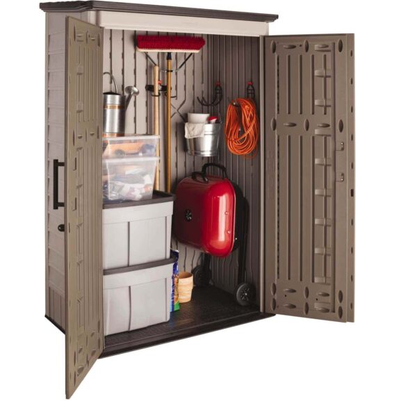 Rubbermaid Outdoor Storage Shed, 52 Cu.Ft., Weather-Resistant, Lockable Doors - Image 3