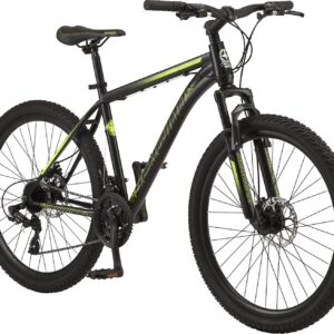 Schwinn Sidewinder Mountain Bike， 26-inch Wheels， 21 Speeds， Mens Style， Black