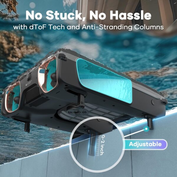 AIPER Surfer S2 Solar Pool Skimmer with APP Support, 24/7 Cleaning, Dual Charging Modes, Smart Obstacle Avoidance, Ideal for All Swimming Pool Types - Image 24