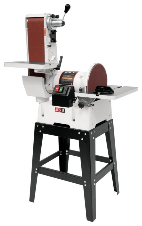 6 In. x 48 In. Belt / 12 In. Disc Sander with Open Stand