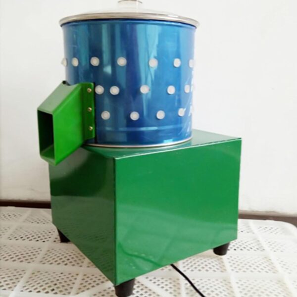 Chicken Plucker, Poultry De-featherer with 110 Rubber Fingers, 60W High-Efficiency Hair Plucking, Stainless Steel, for Duck Goosey Farm - Image 2