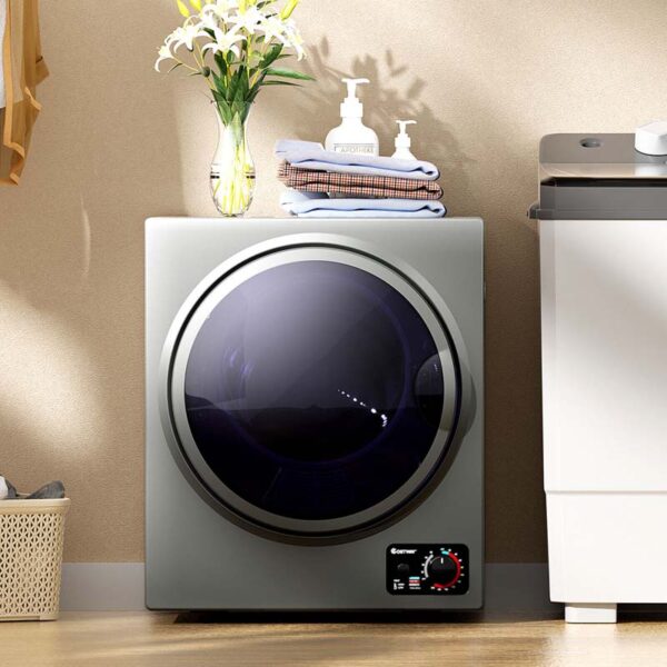 10 lbs Portable Clothes Dryer, Wall Mounted Front Load Dryer Tumble Dryer, Portable Dryer Machine for Apartments RV - Image 11