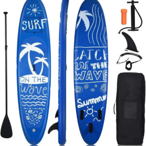 9.8'/10'/11' Inflatable Stand Up Paddle Board, 6.5" Thick SUP with Premium Accessories and Carry Bag