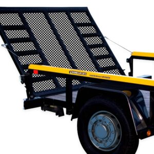 Lift 2 Sided Tailgate Utility Trailer Gate & Ramp Lift Assist System