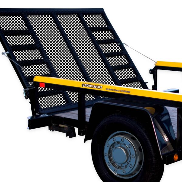 Lift 2 Sided Tailgate Utility Trailer Gate & Ramp Lift Assist System