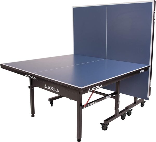 JOOLA Inside Professional MDF Indoor Ping Pong Table with Quick Clamp Table Tennis Net and Post Set - 10 Minute Easy Assembly - Tournament Quality - Foldable with Single Player Playback Mode - Image 116