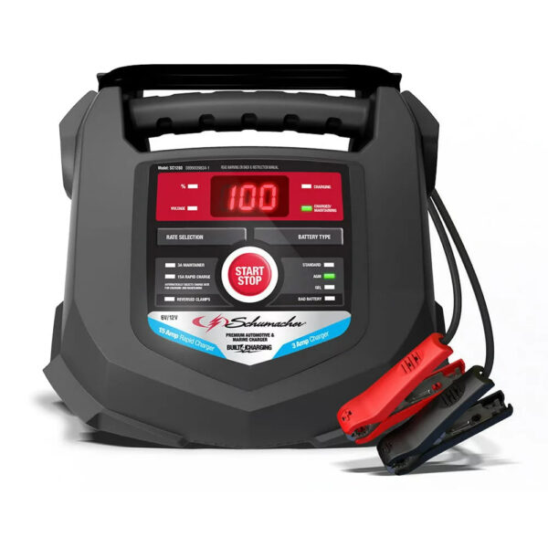 15-Amp 6V/12V Fully Automatic Battery Charger and Maintainer