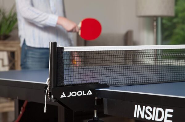 JOOLA Inside Professional MDF Indoor Ping Pong Table with Quick Clamp Table Tennis Net and Post Set - 10 Minute Easy Assembly - Tournament Quality - Foldable with Single Player Playback Mode - Image 105