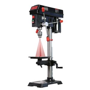 12-Inch Professional Bench Drill Press with IIIA Laser and Work Light