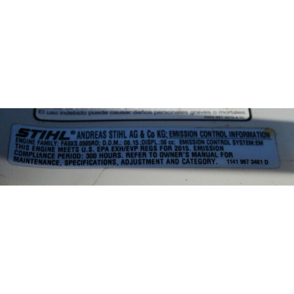 STIHL MS271 Farm Boss Chainsaw �� 50.2 Cc, 2.6 KW - Image 11