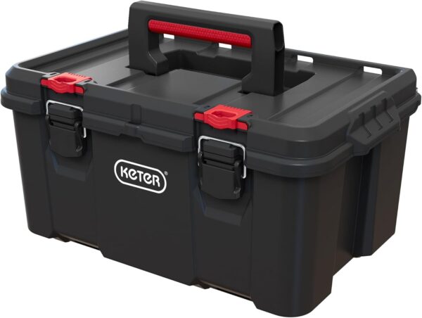 Modular Tools Organizer for Garage Storage and DIY, 3 Piece Resin Rolling Tool Box System for Small Parts - Image 9