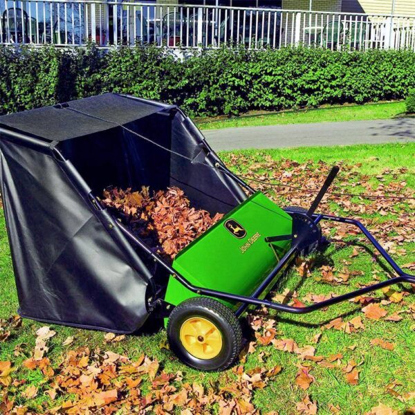 John Deere 42′′ Tow-Behind Lawn Sweeper, 24 cu. ft. Capacity, Adjustable Brushes - Image 11