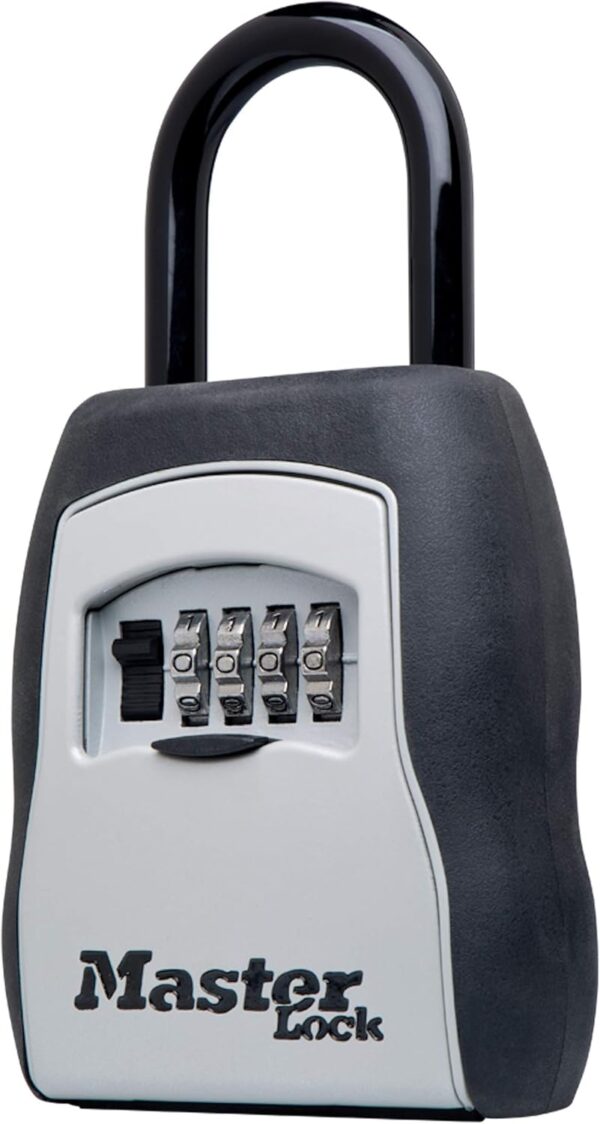 Key Lock Box, Outdoor Lock Box Bundle with SentrySafe Fireproof and Waterproof Safe, 1.23 Cubic Feet - Image 2