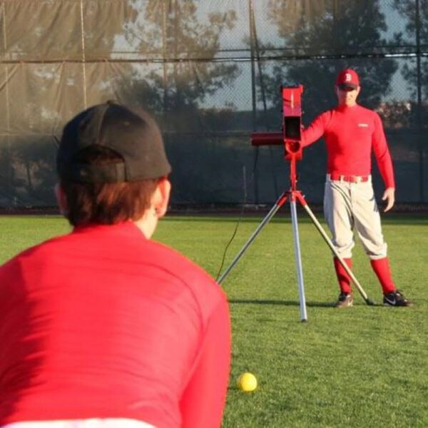 Sports Softball Pitching Machine with 9 Ball Automatic Feeder - Image 4
