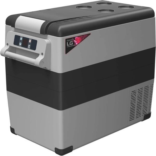Portable Refrigerator 12 Volt Car Freezer 42 Quart Mini Fridge Freezer (-4~68) for Truck, RV, Vehicle, Travel, Outdoor -12/24V DC - Image 2