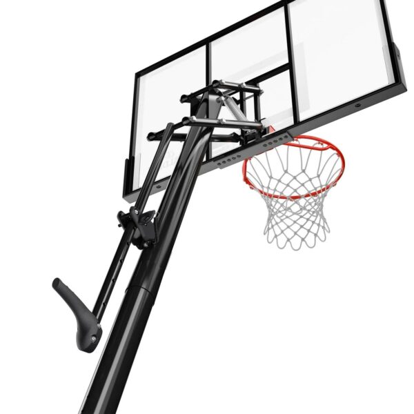 54 In. Shatter-proof Polycarbonate Exacta heightA Portable Basketball Hoop System - Image 3