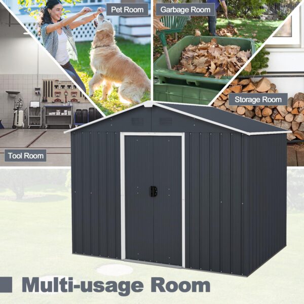 Outdoor Storage Shed with Floor - Image 9